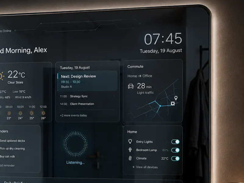 Cognita: IoT platform. — web app screen 2
