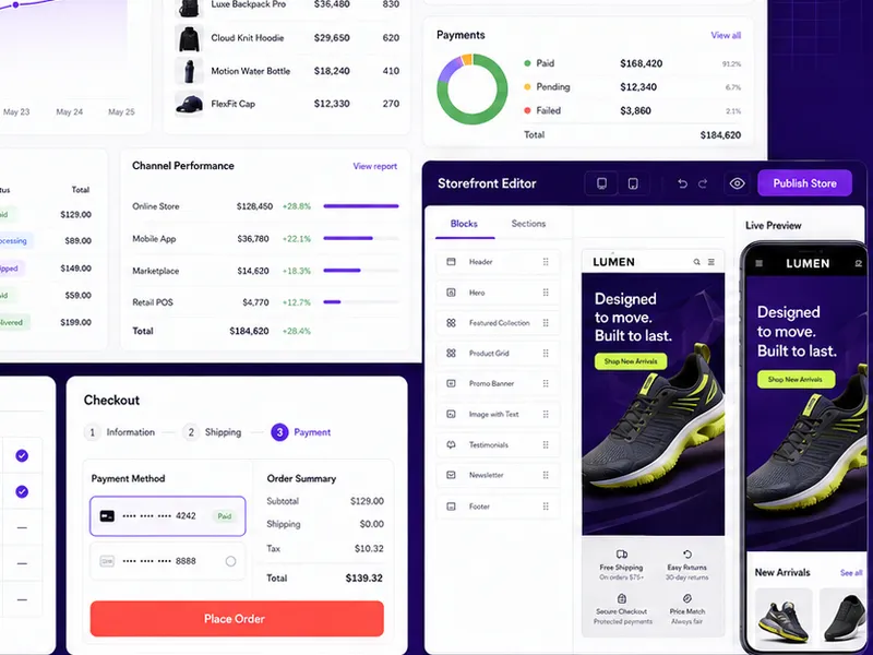 Scalecart: E-commerce platform. — web app screen 2