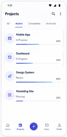 Pixelkit: Operations platform. — mobile app screen 2