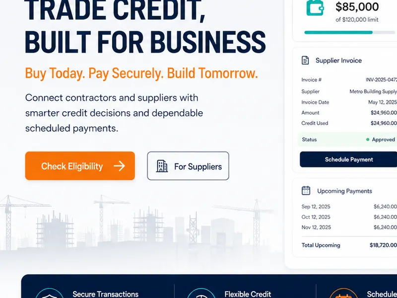 Nimbex: Fintech platform. — web app screen 1