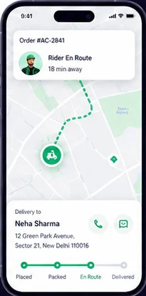 Arcadia: E-commerce platform. — mobile app screen 1