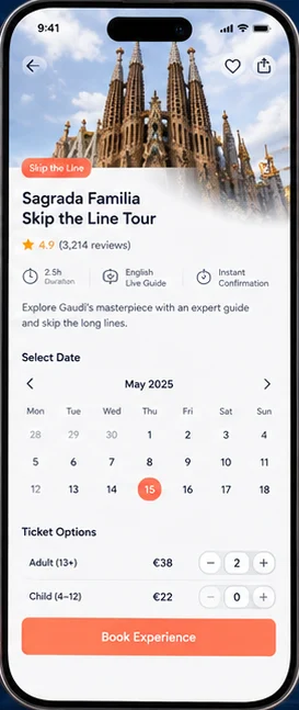 Tunewave: Travel platform. — mobile app screen 2