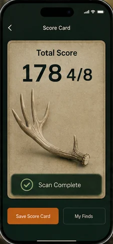Shed Happens: photo-score shed antlers. — mobile app screen 3