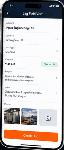 Sales Tracking App Dashboard: Operations platform. — mobile app screen 1
