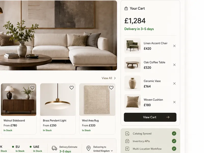 Diagnova: E-commerce platform. — web app screen 2