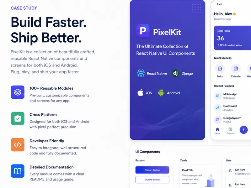 Pixelkit: Operations platform. — web app screen 1